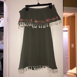 women’s off the shoulder dress